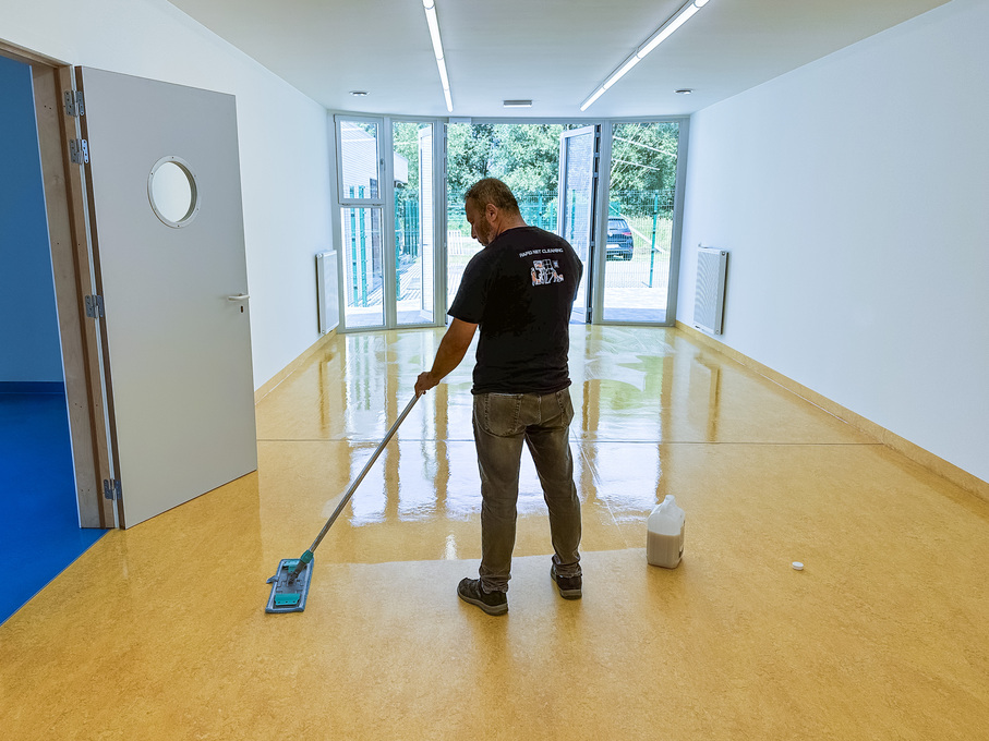 Nettoyage des couloirs et espaces communs